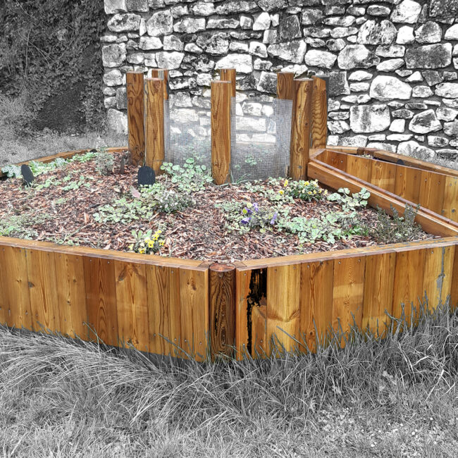 Mobilier urbain en bois