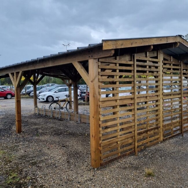 Abri-vélos 2 pentes (4)